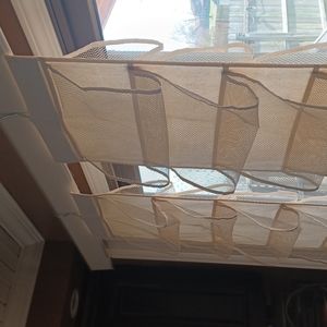 Set of 2 Hanging Shoe Racks